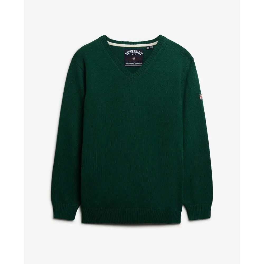 Oversized Pulli mit V-Ausschnitt für Damen Superdry