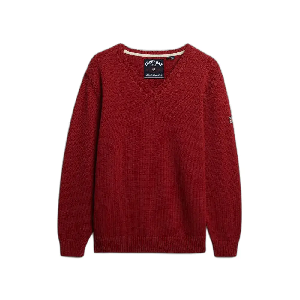 5063068875459 - Oversized Pulli mit V-Ausschnitt für Damen Superdry