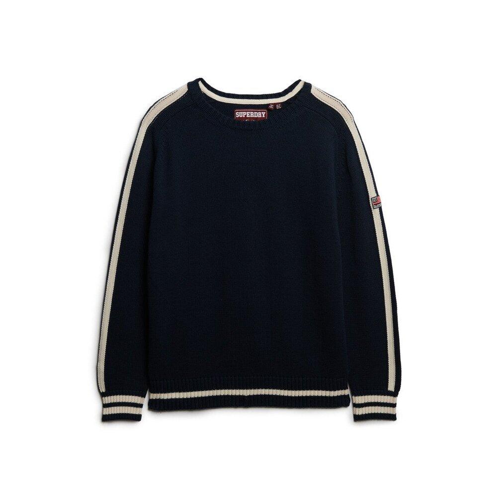 5063634071322 - Gestreifter lässiger Damenpullover Superdry