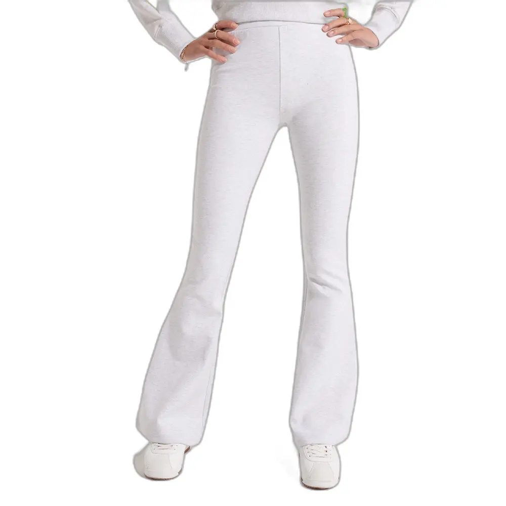 5057847334374 - Damen Mountain Sport Jogginghose mit Schlag Hellgrau - Größe 40