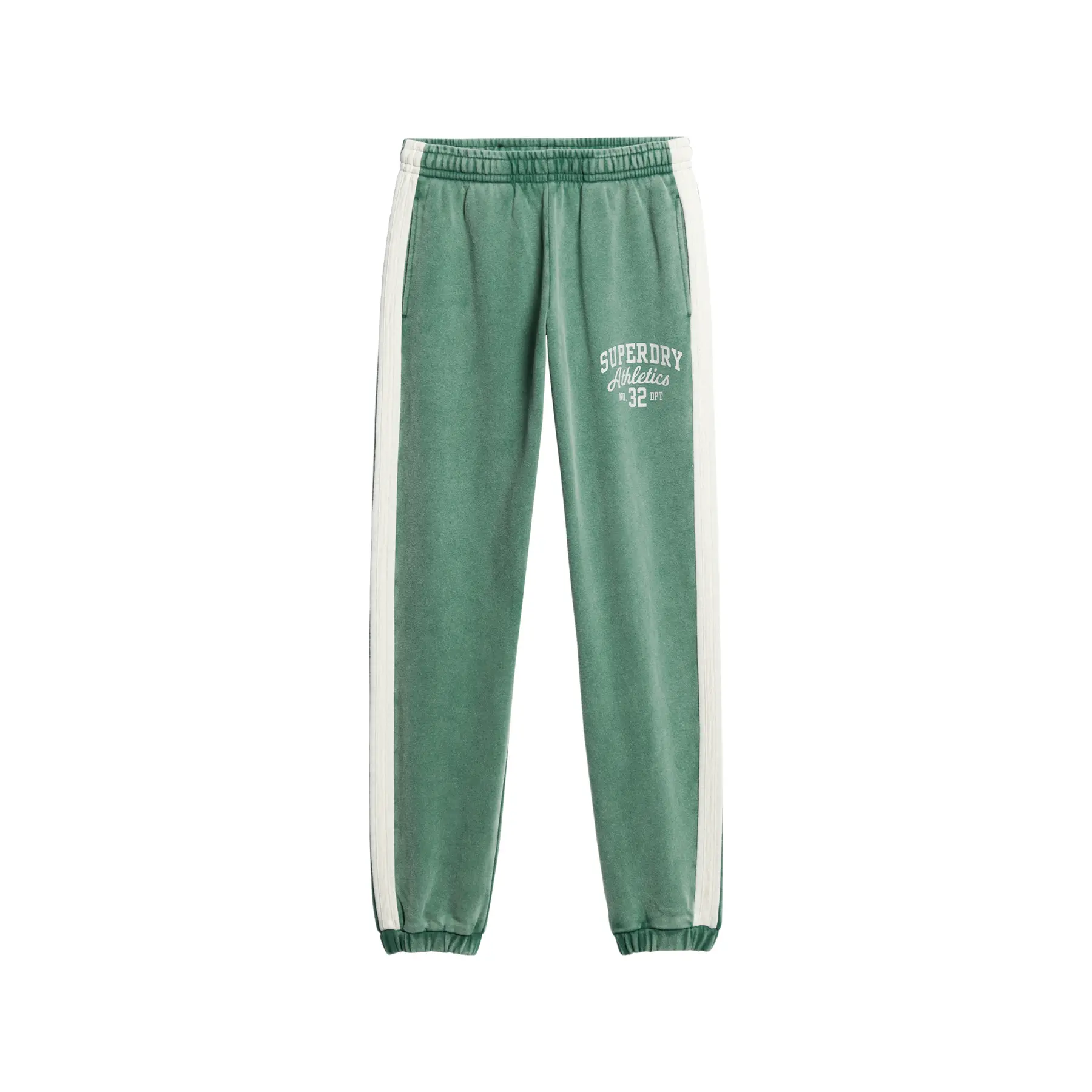 Women's striped side stripe joggers Superdry Vert XL