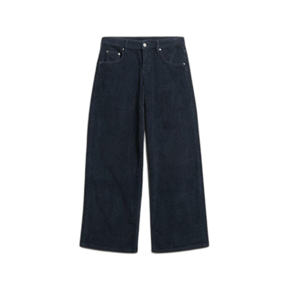 5063068893361 - Damen Velours Baggy-Hose mit mittelhoher Taille Superdry