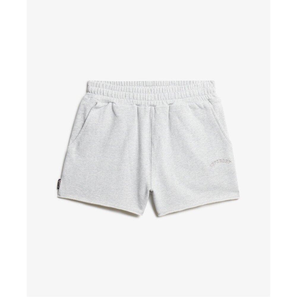 Shorts con logo tinta garzata essenziale donna Superdry