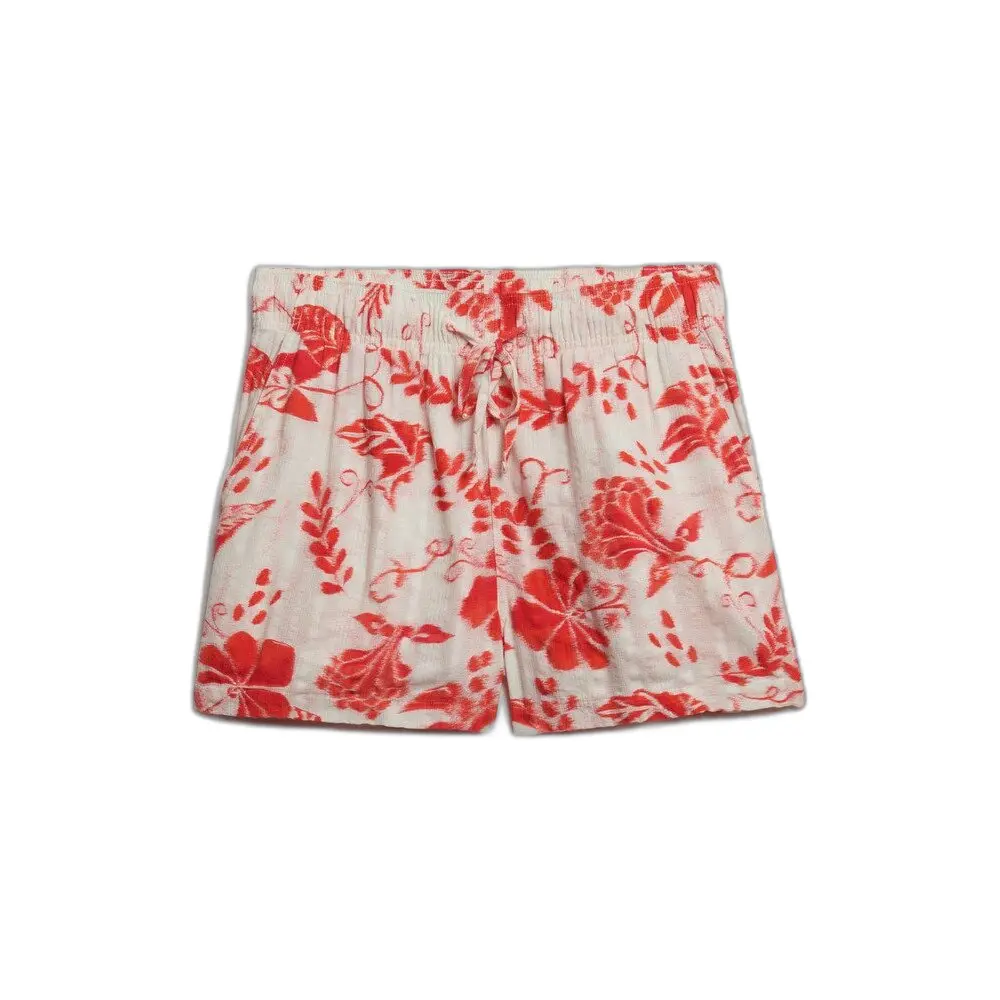 Shorts da spiaggia stampati da donna
