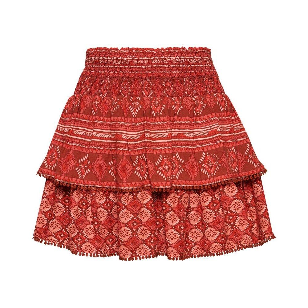 Minigonna donna con volant  Vintage