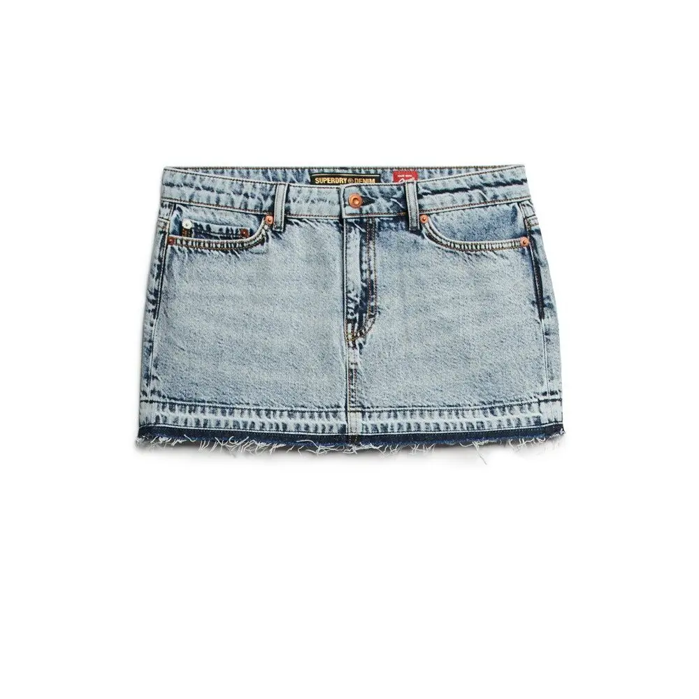 5063068131357 - Damen Jeans Minirock Superdry