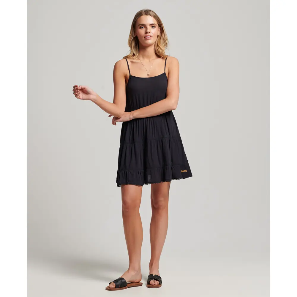 5059726536589 - Damen Strand-Minikleid Marineblau - Größe 42