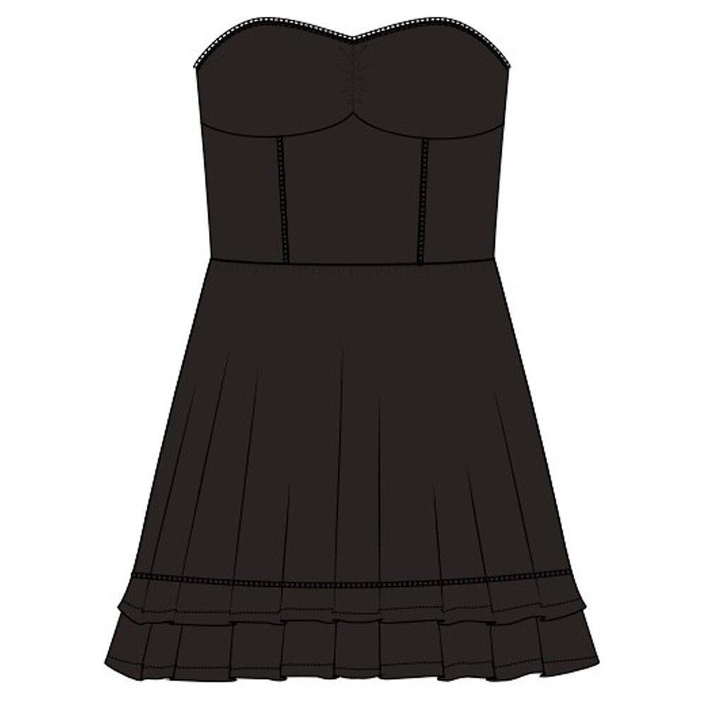 5059726941741 - Bustierförmiges Minikleid aus Spitze Geist der 50er Jahre Frau Superdry