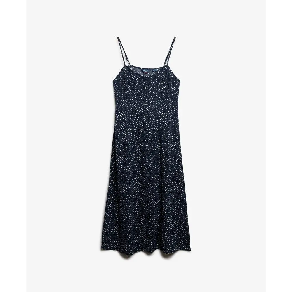 5063068908003 - Druckierte knielange weibliche Knopfkleid Superdry