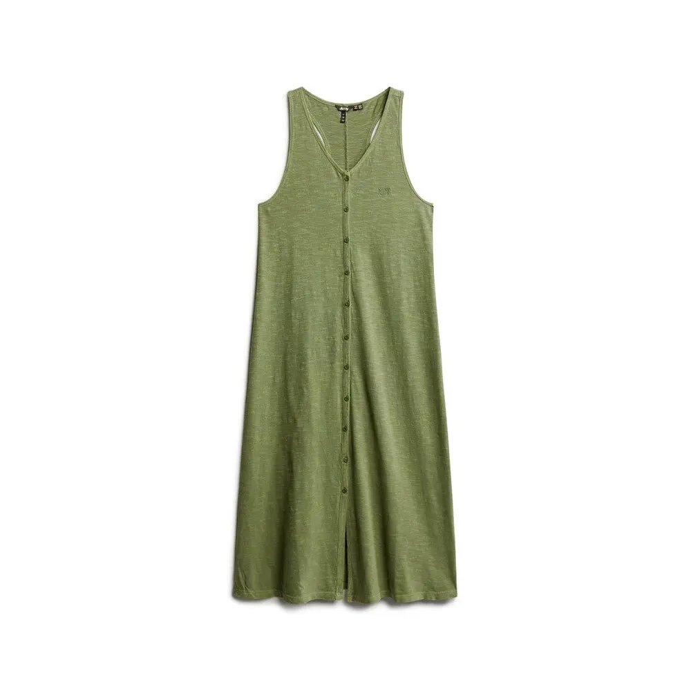 5063068136819 - Damen Jersey Midikleid für den Strand Superdry
