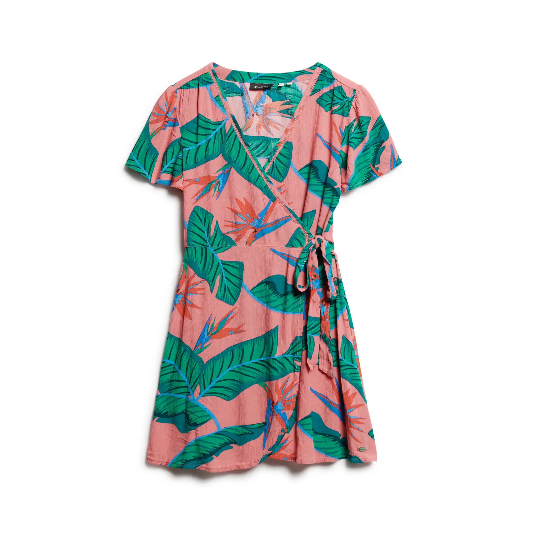 5063068138233 - Kurzes Wickelkleid Damen Superdry