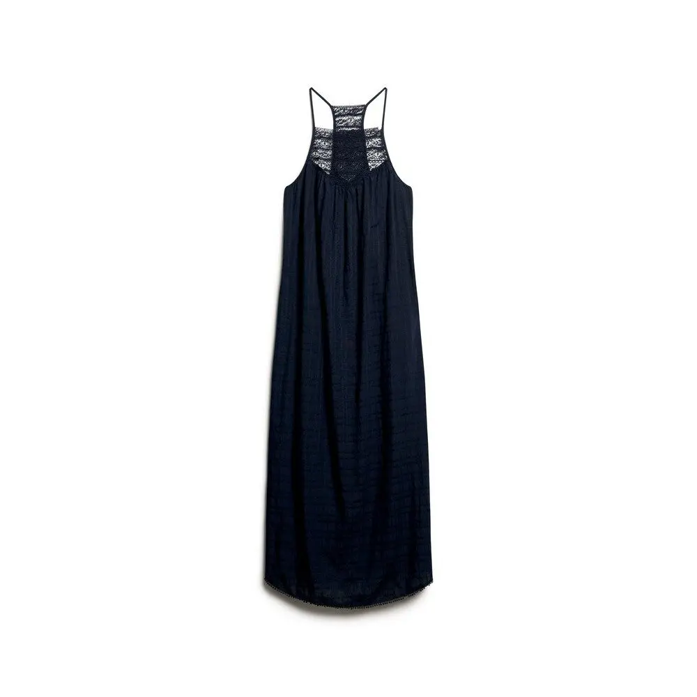 5063068139353 - Lange Spitzen-Backless-Strandkleid für Damen Superdry