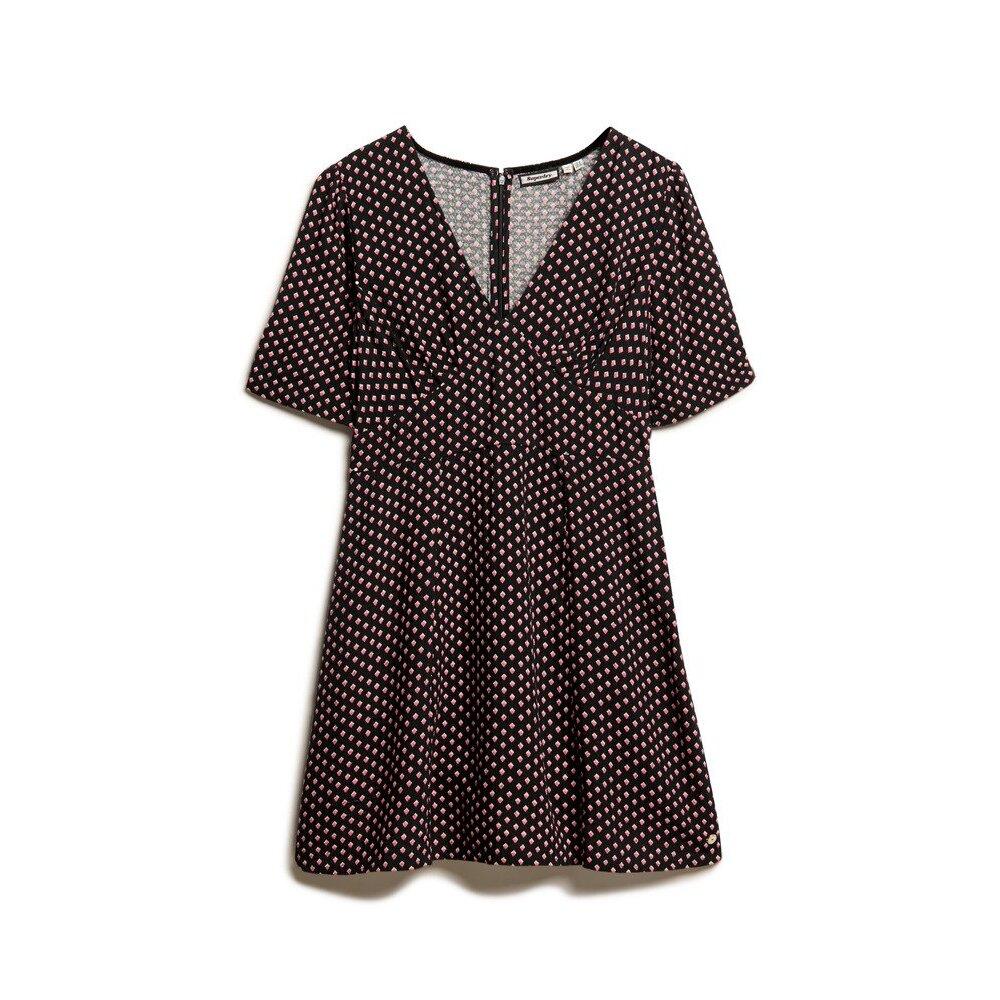 Abito corto fluido stampato donna Superdry