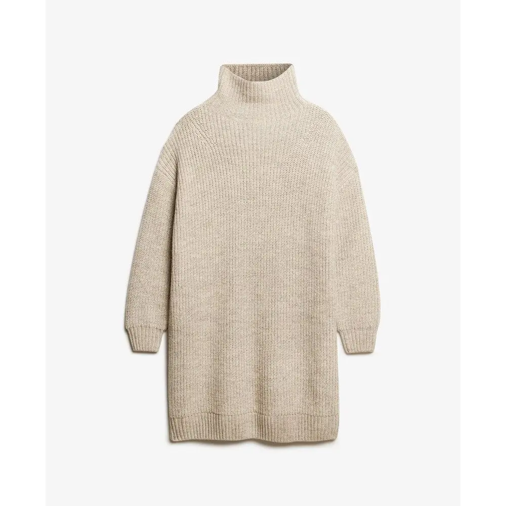 5063068394851 - Dicke gerippte Strickkleid für Frauen Superdry