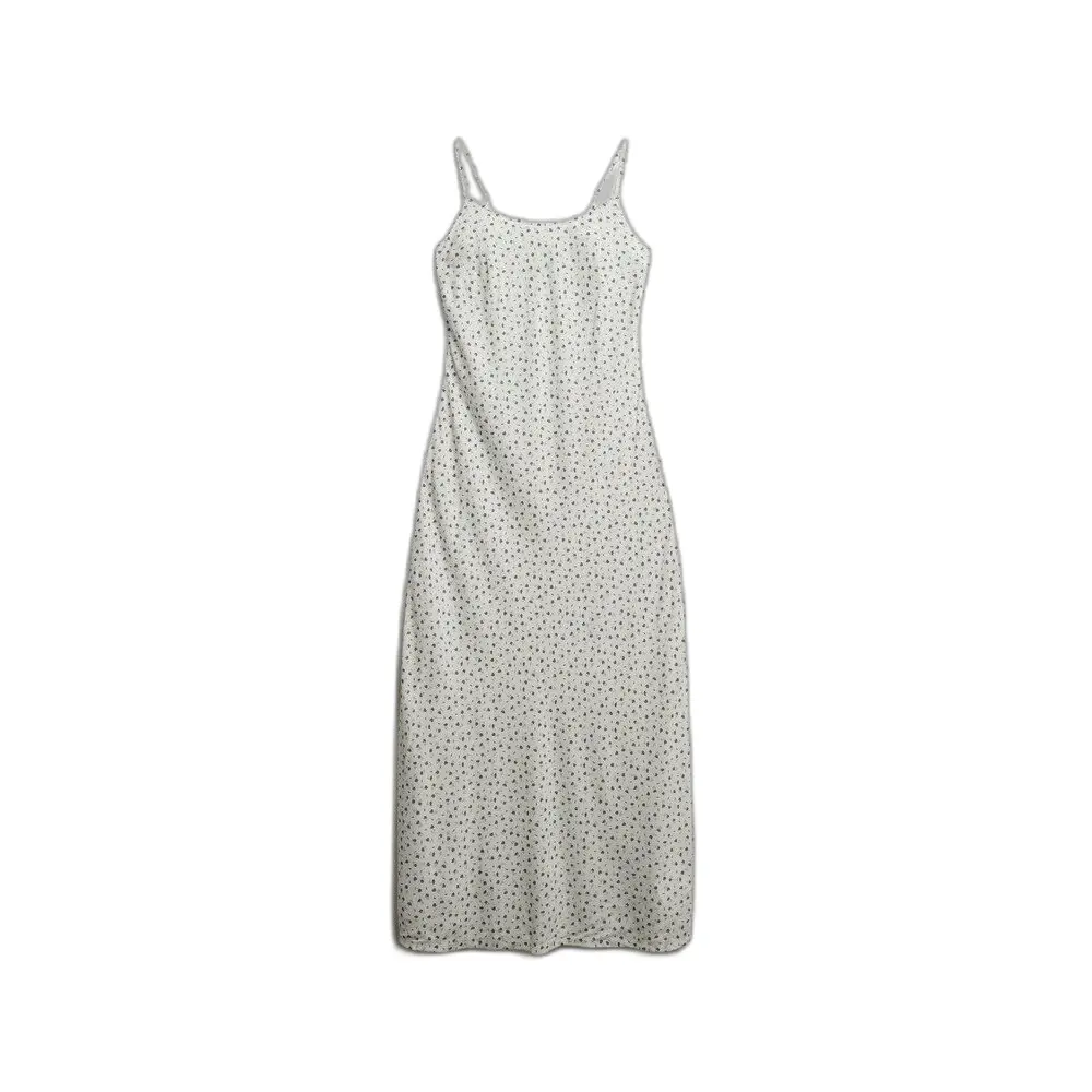 Lange gemusterte Damen-Kleid Superdry Cami
