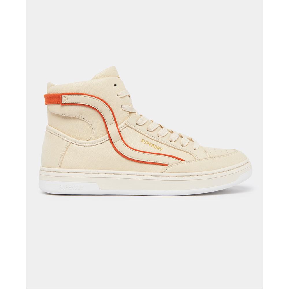 5057847362698 - Womens Vegan Basket Lux Sneaker Beige - Größe 38