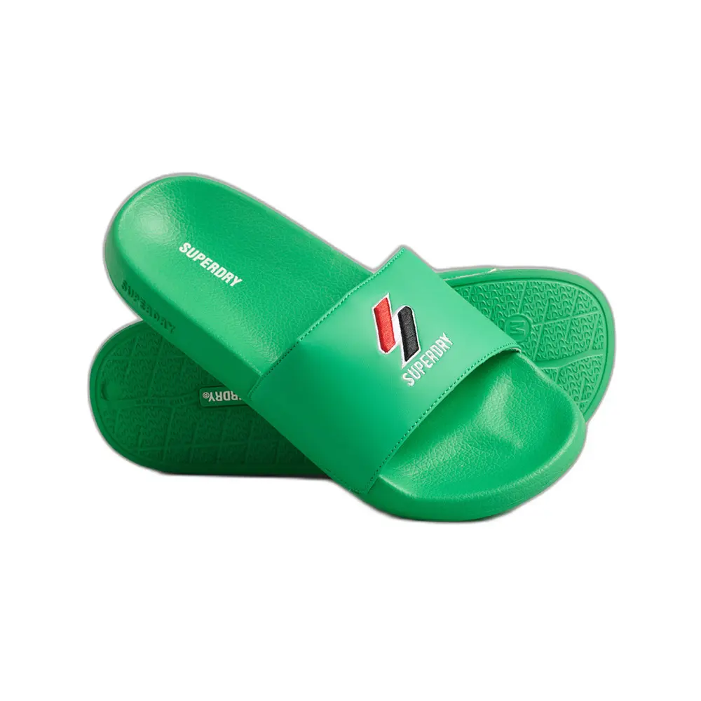 5057847703583 - Womens Code Essential Badesandalen Grün - Größe S