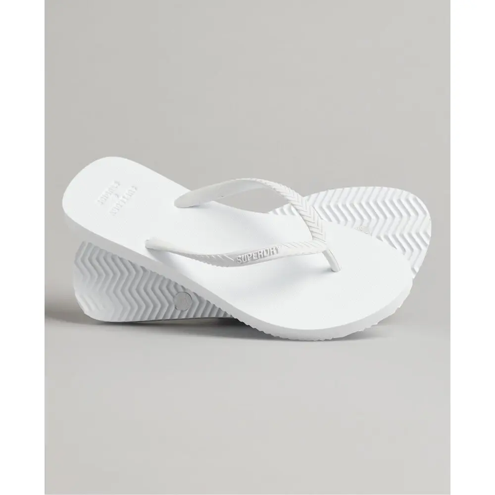 5057847704344 - Womens Studios Classic Flip-Flops Weiß - Größe M