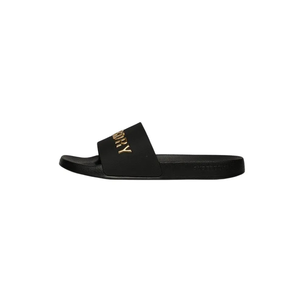 5063068149819 - Vegan-Mädchen-Pool-Sandalen mit Logo Superdry