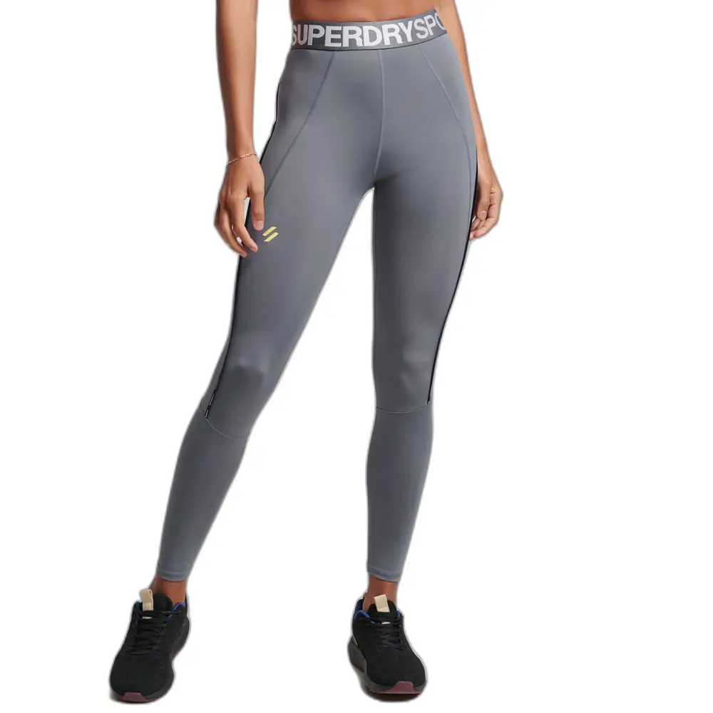 Leggings moulant élastiqué siglé Damen Superdry