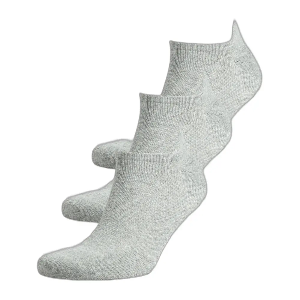 5059726072841 - Womens Sneakersocken aus Bio-Baumwolle im Set Grau - Größe XS S