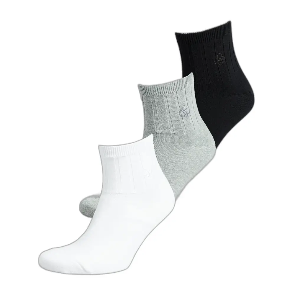 5059726073251 - Womens Unisex-Knöchelsocken aus Bio-Baumwolle Schwarz - Größe M L