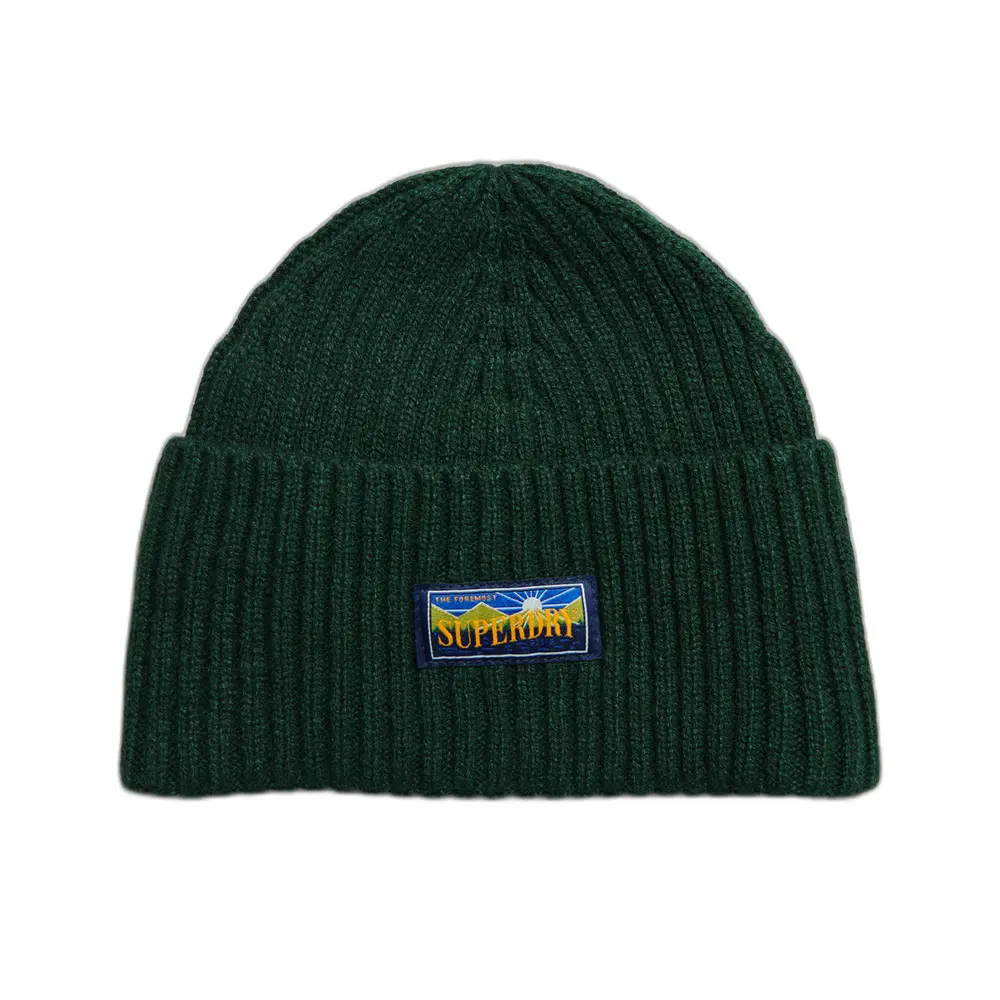 5059726073671 - Womens Radar Beaniemütze aus Wollmischgewebe Grün - Größe 1Größe