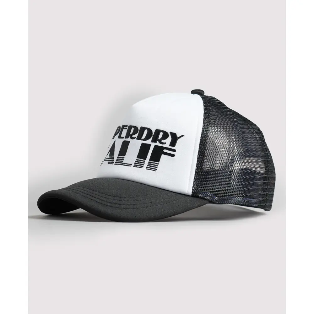 5059726540791 - Damen Vintage Trucker Cap Weiß - Größe 1Größe