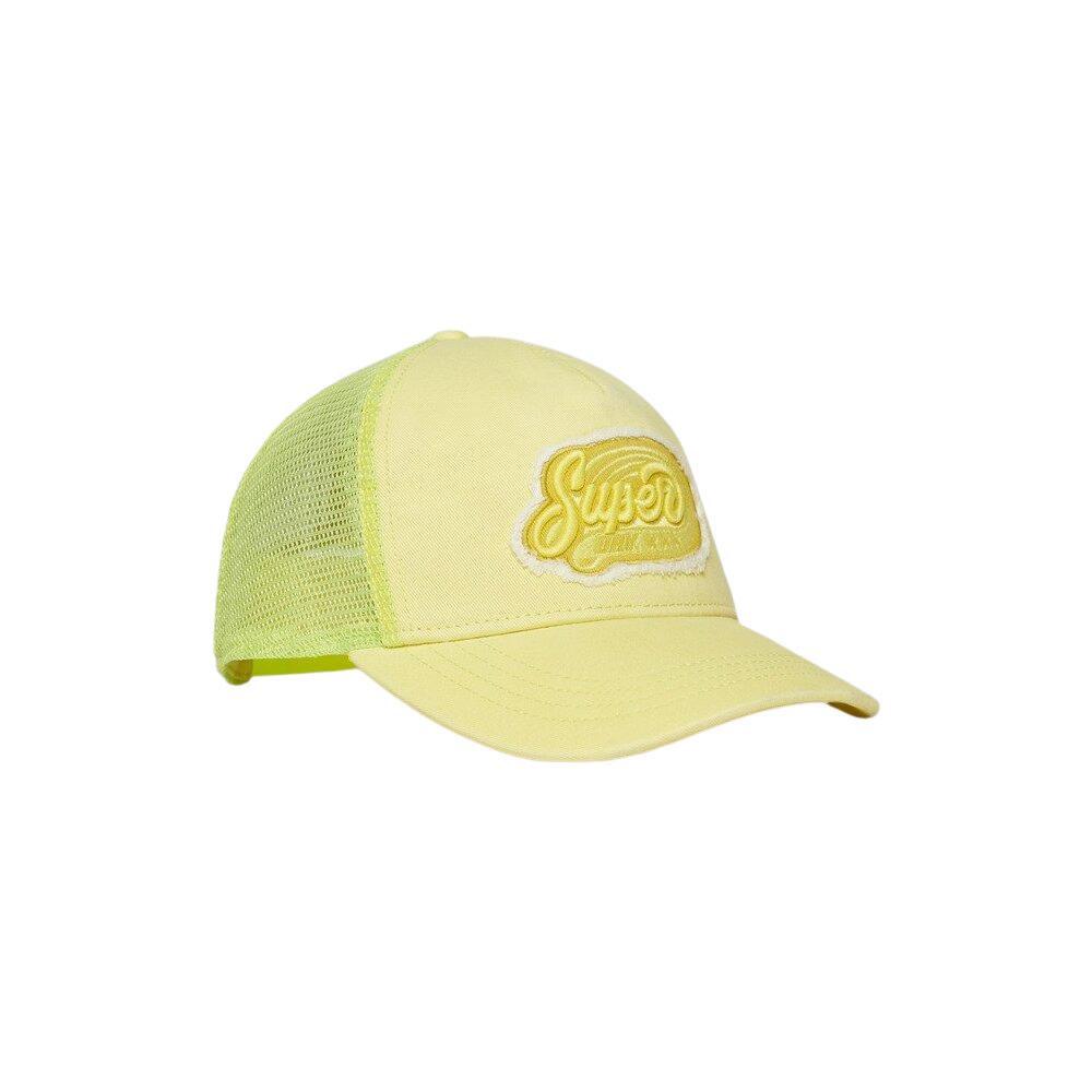 5063068142469 - Damen Trucker-Cap aus neonfarbigem Mesh Superdry