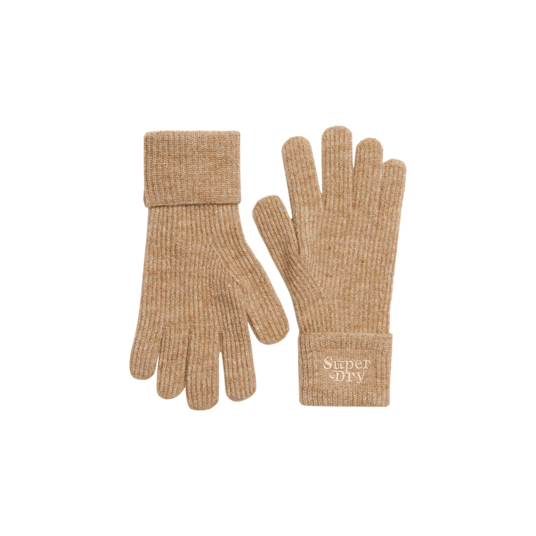 5063068398910 - Strickhandschuhe SUPERDRY SOFT RIB KNIT GLOVES Damen braun (toasted coconut braun) Strick Materialmix unifarben Handschuhe 5063068398910 - Strickhandschuhe SUPERDRY SOFT RIB KNIT GLOVES Damen braun (toasted coconut braun) Strick Materialmix unifarben Handschuhe