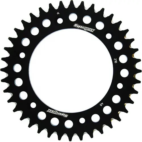Aluminium Motorradkrone Supersprox RAL-210:40 JTA210-40 51-32045-40