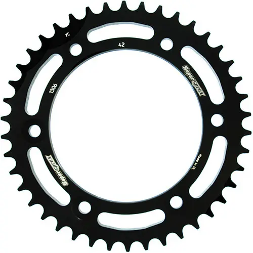 Aluminium Kranz Motorrad Supersprox RAL-1306:42 # 51-35048-42