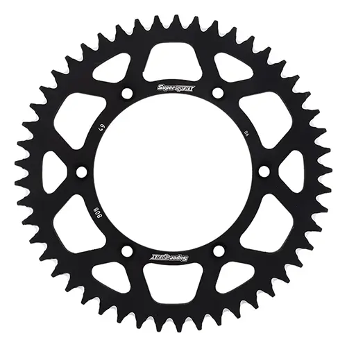 Aluminium Kranz Motorrad Supersprox RAL-808:49