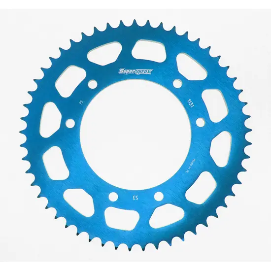 Aluminium Motorradkrone Supersprox RAL-1131:53