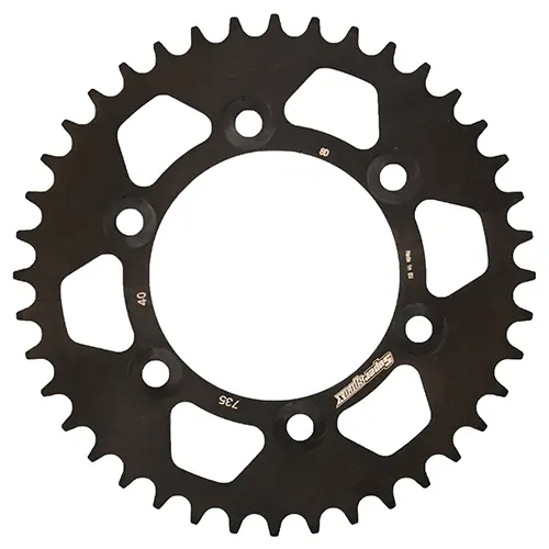 Aluminium Kranz Motorrad Supersprox JTA735-40 # 51-32072-40 # RAL-735:40