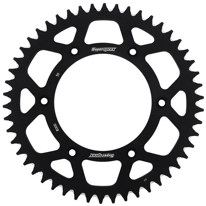 Aluminium Motorradkrone Supersprox RAL-8000:50