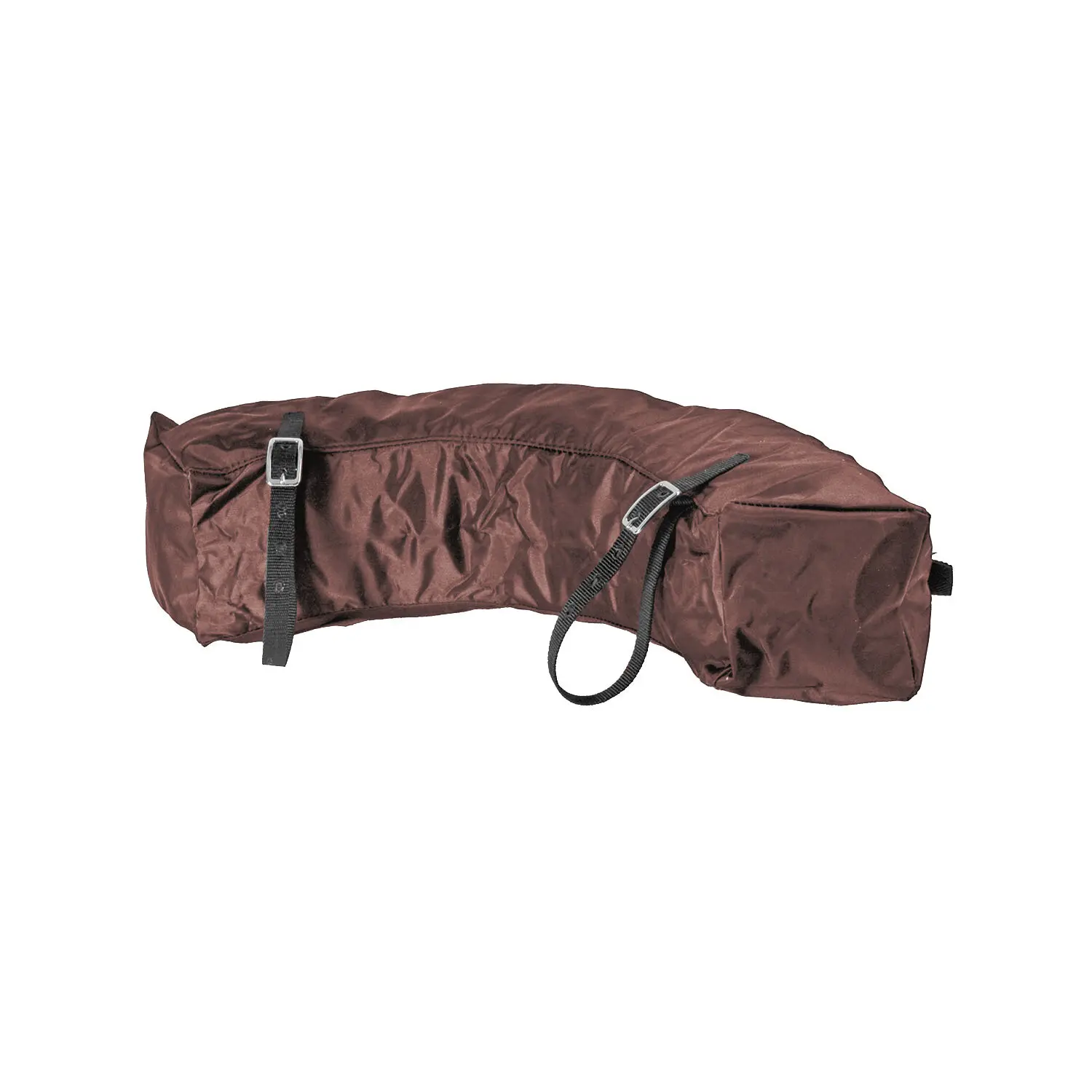 Supreme Marron Rear Saddle Bag For Horse Big Banana