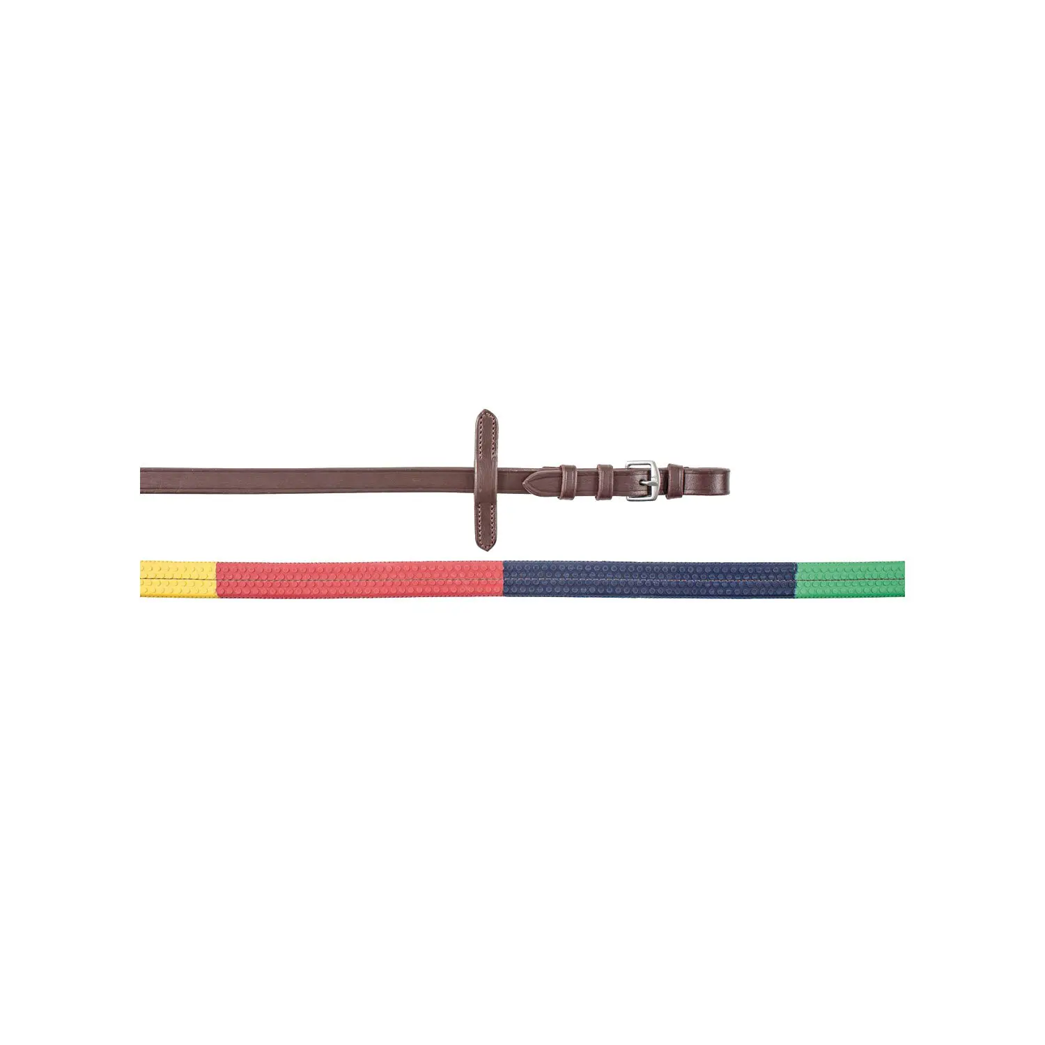 Supreme Marron Reins For Rubber Horse