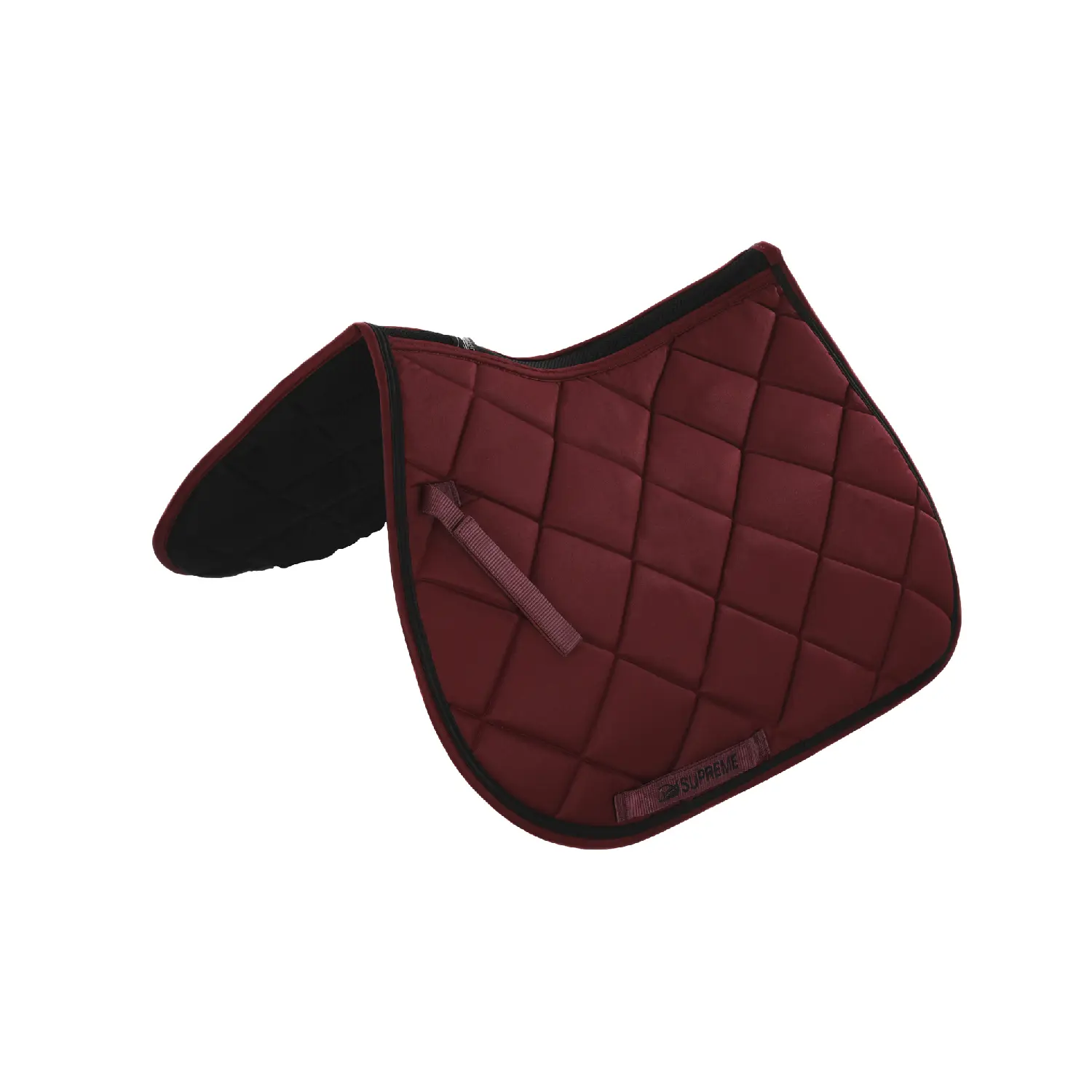 Supreme Rouge Quilted Showjumping Saddle Pad For Horse