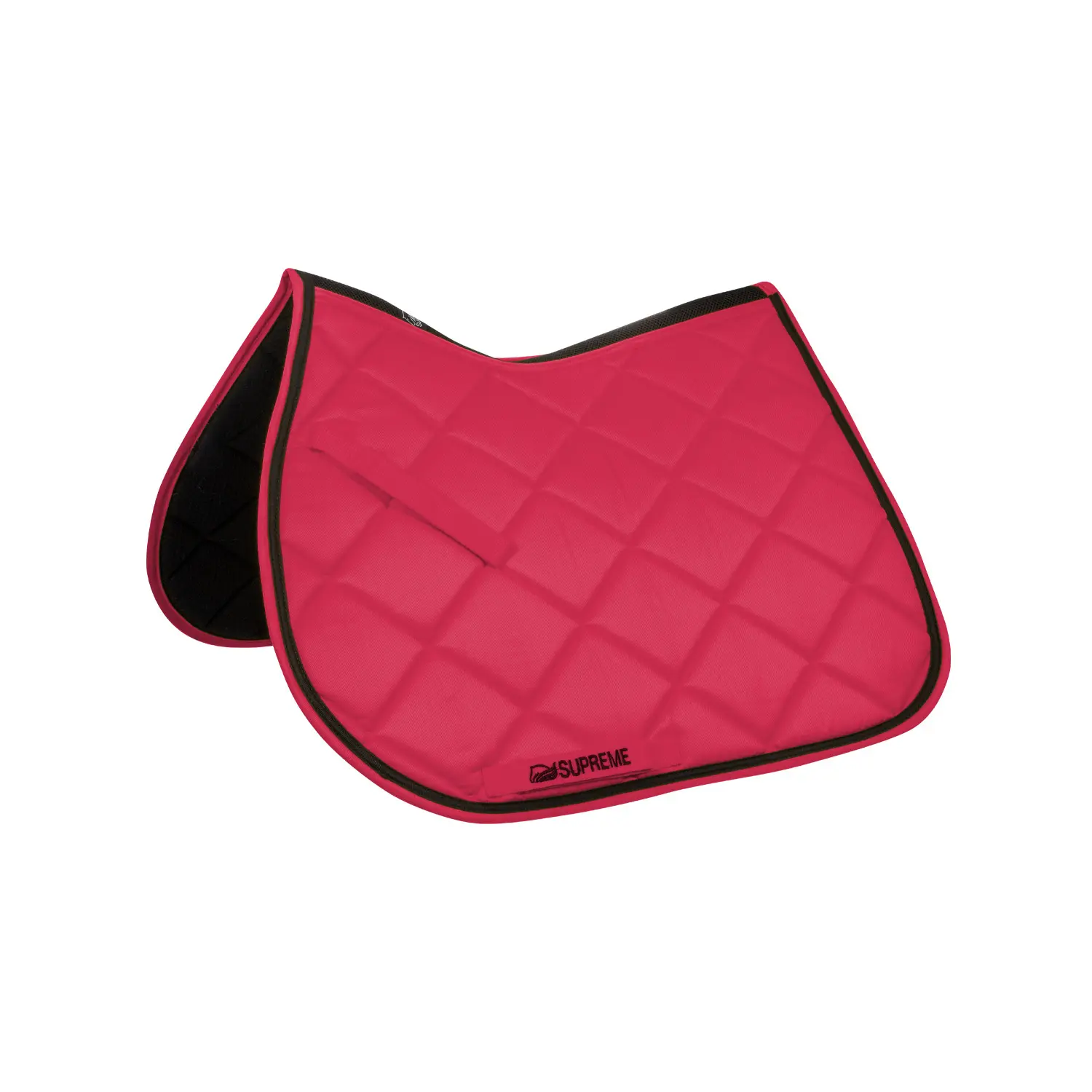 Supreme Rose Quilted Showjumping Saddle Pad For Horse