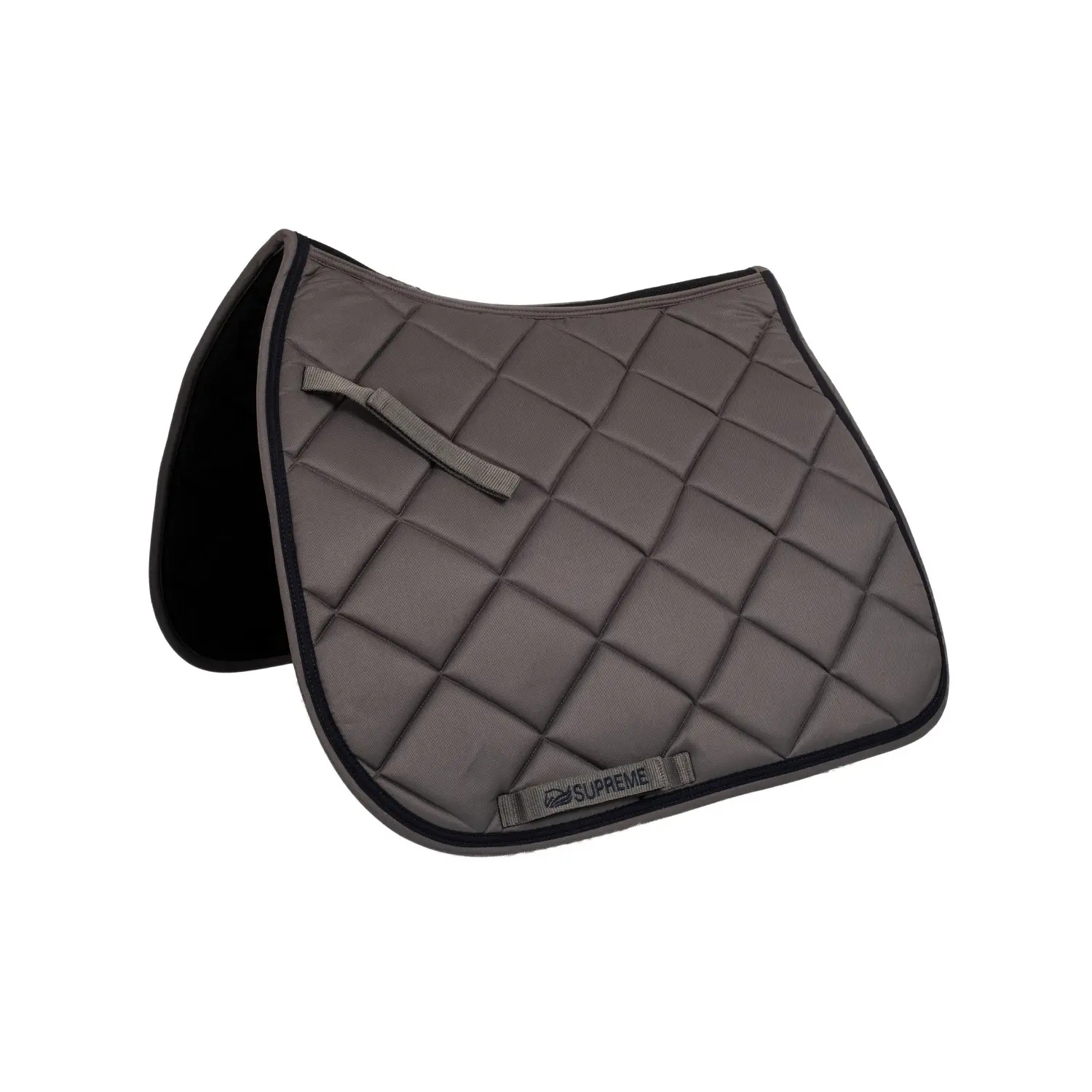 Supreme Gris Quilted Dressage Saddle Pad For Horse