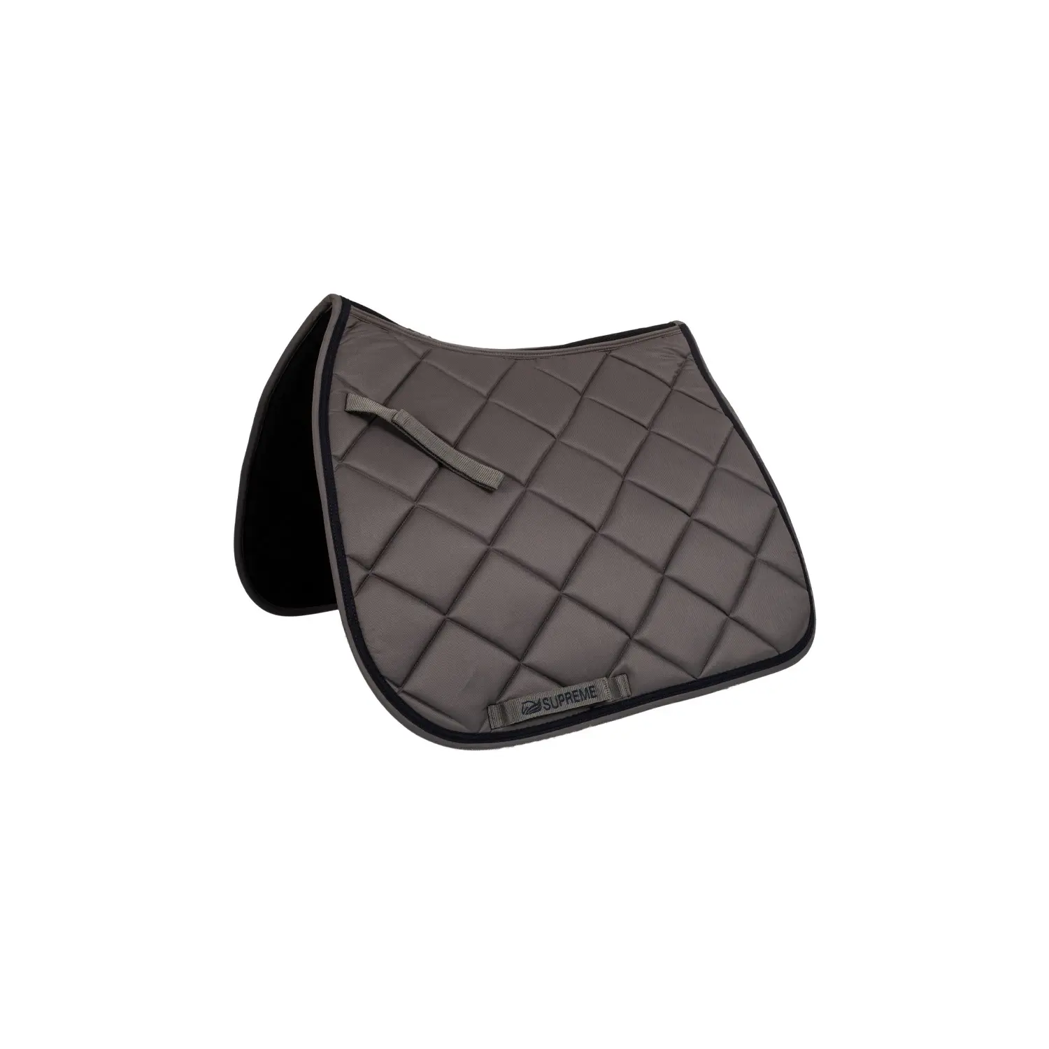 Supreme Gris Quilted Dressage Saddle Pad For Horse