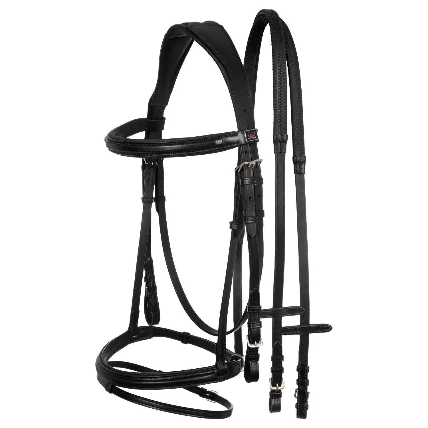Supreme Noir Classic Padded Anatomical Horse Riding Bridles