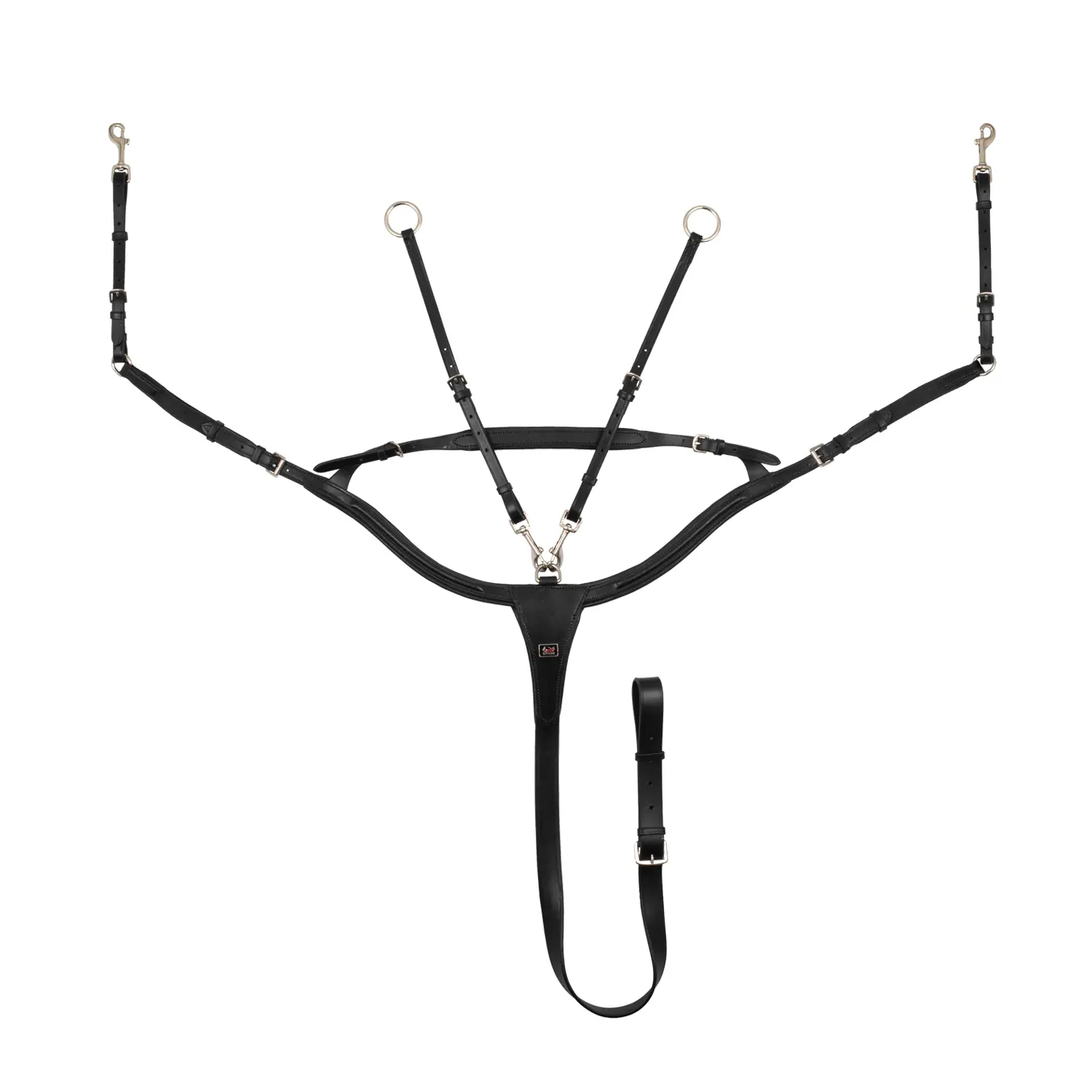Supreme Noir Jachthalsband Voor Paarden