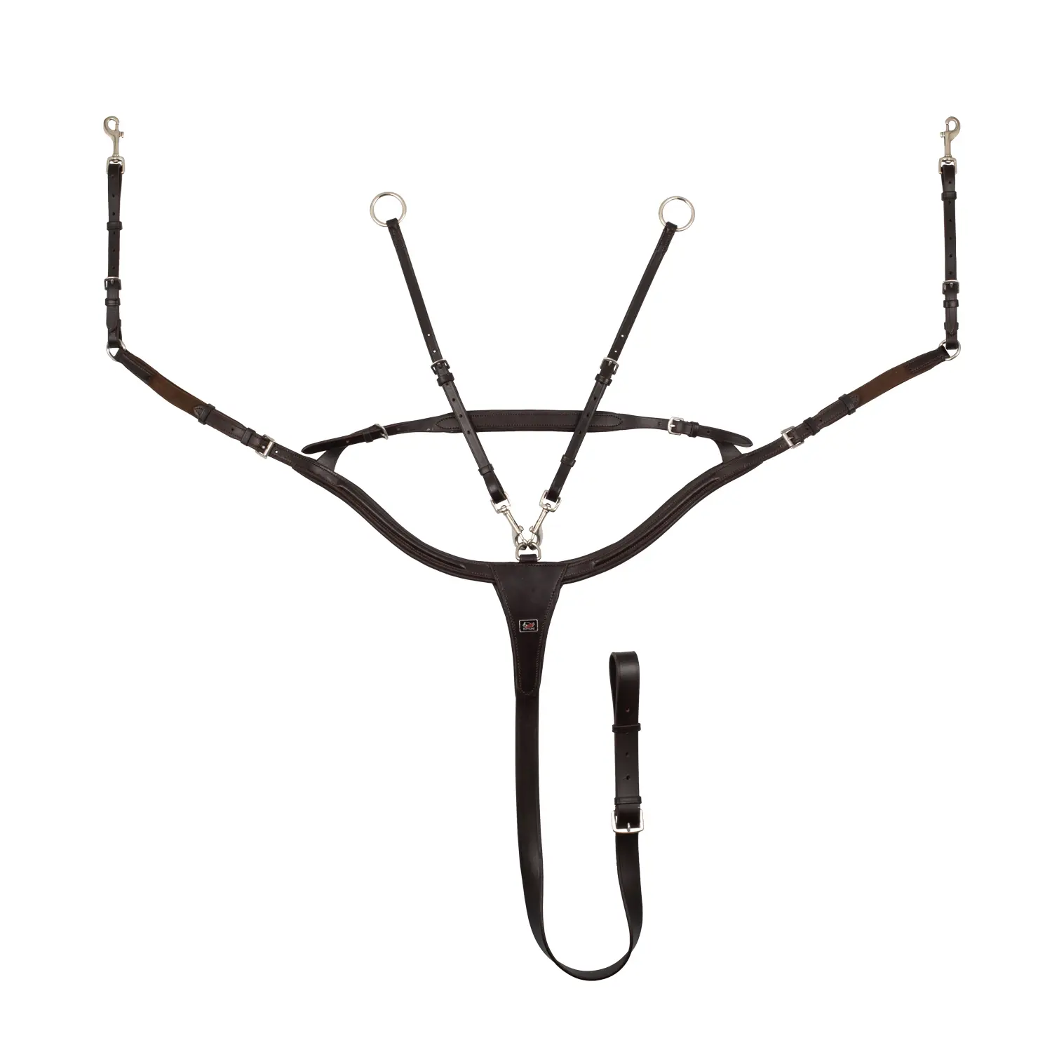Supreme Marron Hunting Collar For Horse