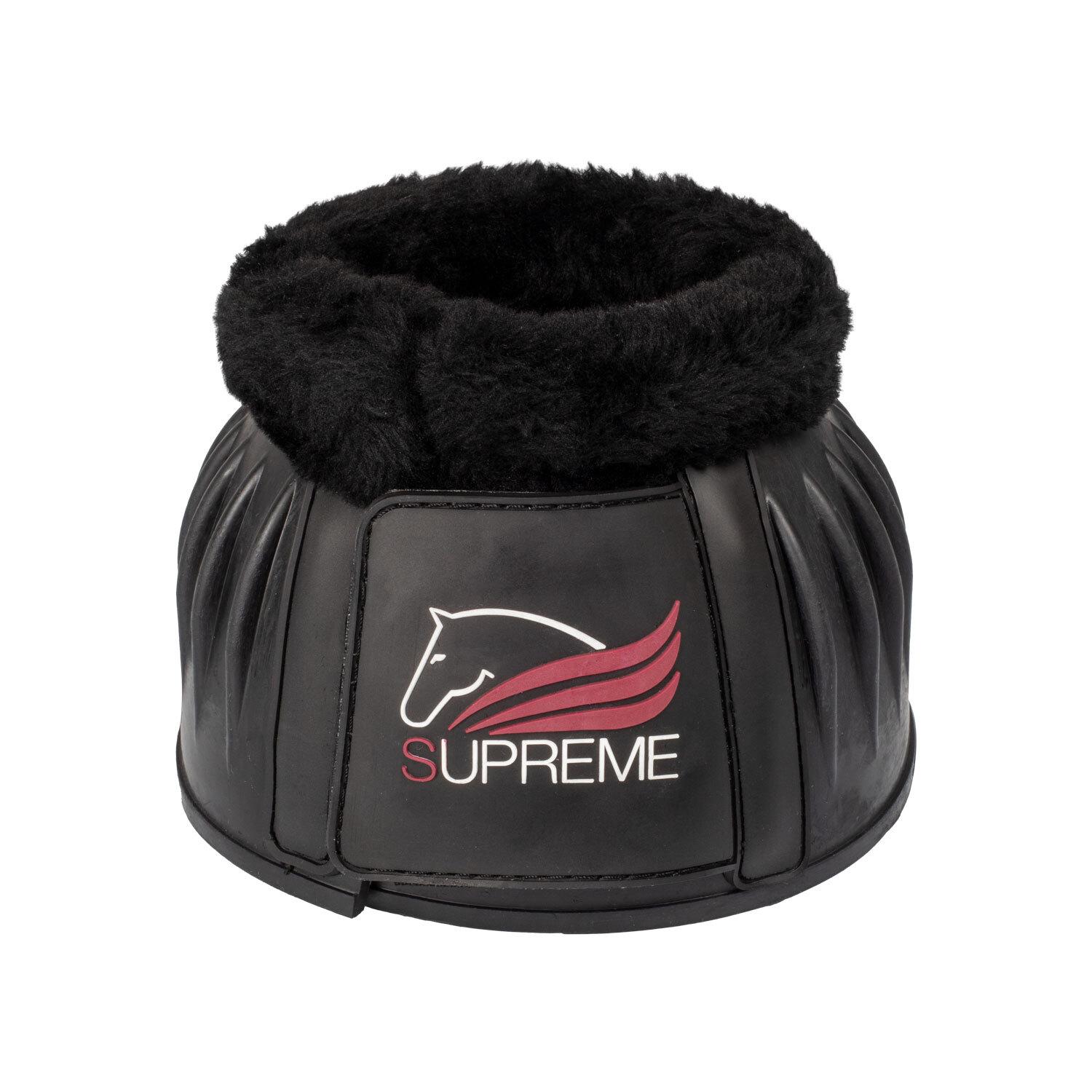 Meilleurs prix pour Cloches pour cheval en caoutchouc avec fourrure synthétique Supreme