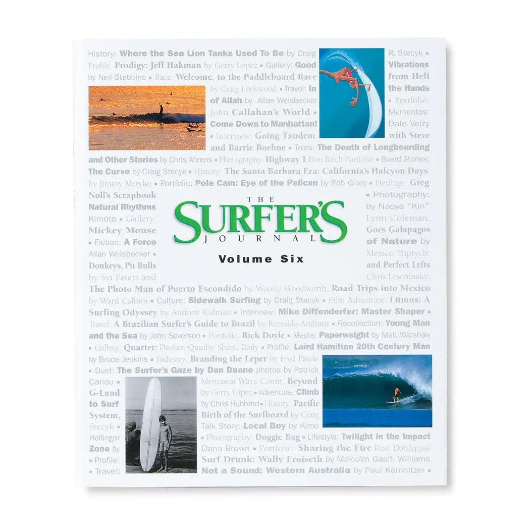 Buch Surfersjournal Hardbond N°6