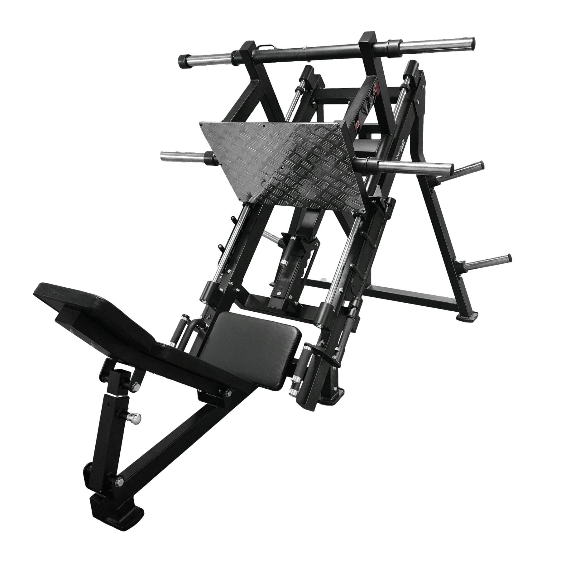 Sveltus Appareil de musculation presse jambes , Noir, Taille 227x173,5x156 cm