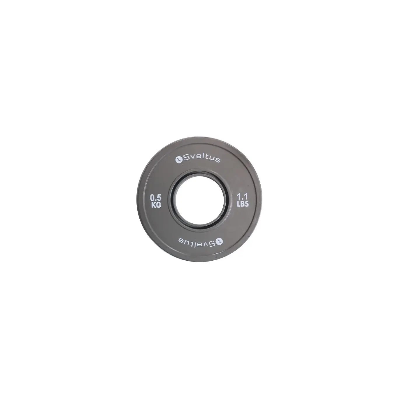 Olympische Mini-Muskelscheibe - Gris - unisex - Size: 0,5 kg