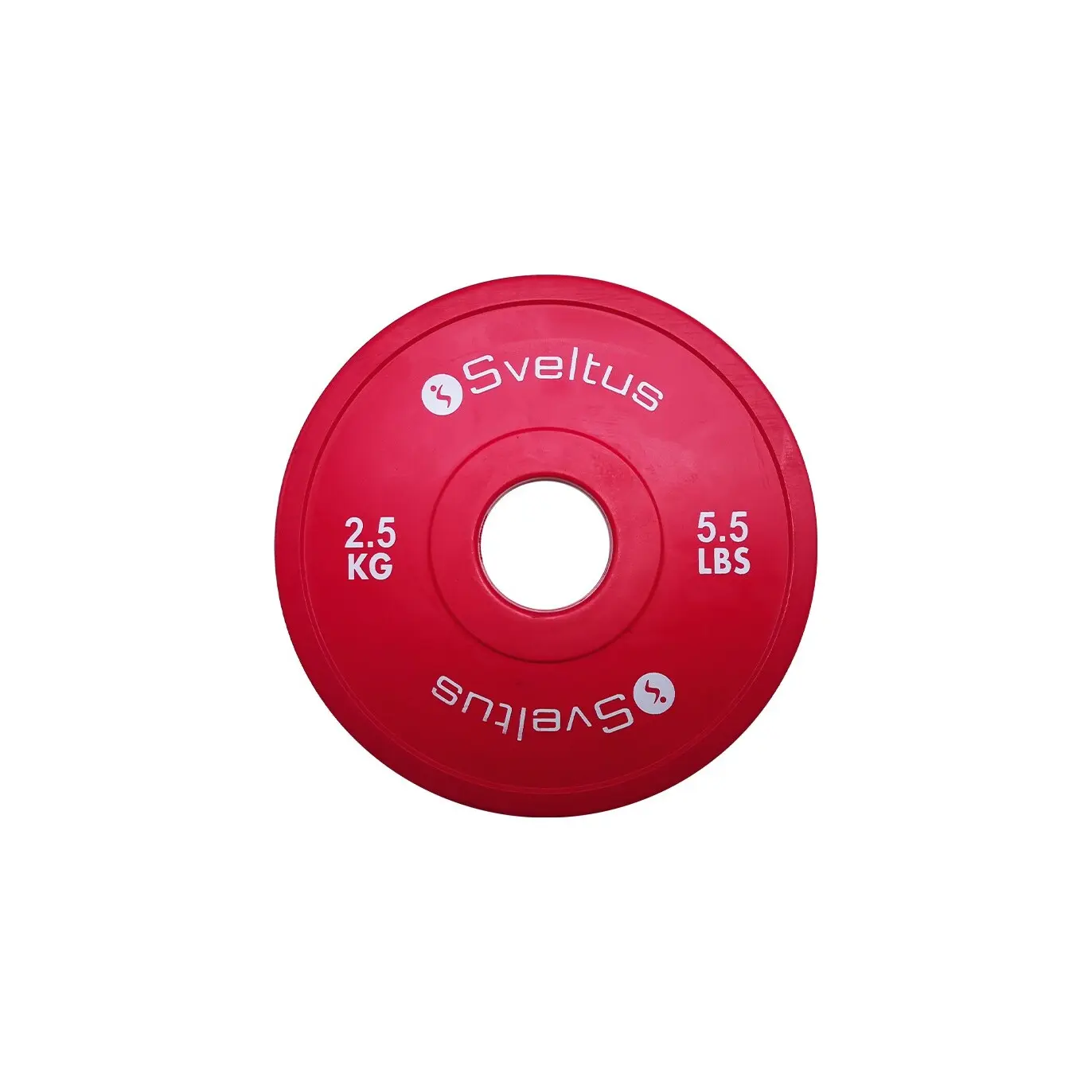 Mini-Gewichtsscheibe Olympique - Rouge - unisex - Size: 2,5 kg